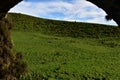 A View Through an Aqueduct on Sao Miguel