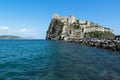 View of the Aragonese Castle of Ischia Royalty Free Stock Photo