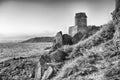 View of the Aragonese Castle, Isola di Capo Rizzuto, Italy