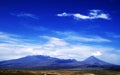 View on Ararat from Turkey Royalty Free Stock Photo