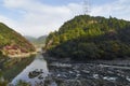 View of Arashiyama in Kyoto during Autumn