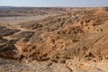 View of the Arava Desert Royalty Free Stock Photo