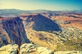 View from Arbel cliff Royalty Free Stock Photo