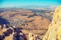View from Arbel cliff Royalty Free Stock Photo