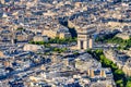 The View of Arc de Triomphe