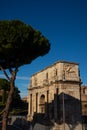 View of the Arch of Constantine, Rome, Italy Royalty Free Stock Photo