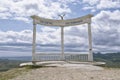 May 19,2016: Arch on mount Cokluk in Koktebel, Crimea