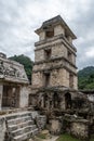View of the archaeological site of Palenque, Mexico Royalty Free Stock Photo