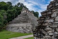 View of the archaeological site of Palenque, Mexico