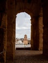 Amphitheatre of El Jem, Tunisia Royalty Free Stock Photo