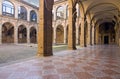 View of archiginnasio - bologna Royalty Free Stock Photo