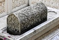 Architechtural details lattice work of 200 years old tombs of Paigah Nobles In Nizam`s state in hyderabad,India