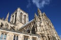 Architectural details York Minster, York, England Royalty Free Stock Photo