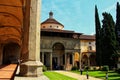 Santa Croce Basilica courtyard