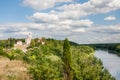 View of the architectural ensemble of the XVIII century. Liskiava. Lithuania