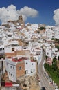 View on Arcos de la Frontera, a white village, Spain, Andalusia, Cadiz, Arcos De La Frontera