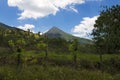 View of the Arenal Volcano in Costa Rica Royalty Free Stock Photo