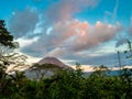 View of Arenal volcano, Royalty Free Stock Photo