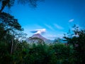 View of Arenal volcano,