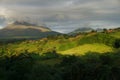 A view of Arenal volcano, Costa Rica. Royalty Free Stock Photo