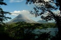 View of the Arenal volcano