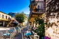 Areopoli, the traditional village of Mani in Peloponnese Greece Royalty Free Stock Photo