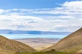 View of Argentinean lake, from the top of mount `Cerro Moyano