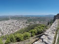 View of Argos from Larissa Castle, Greece