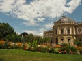 The Ariana Museum and flower gardens in Geneva, Switzerland Royalty Free Stock Photo
