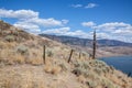 Mountains and lake near Kamloops, British Columbia, Canada