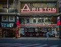 View of the Ariston theater Royalty Free Stock Photo