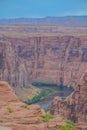View from Arizona side of Colorado River Canyon in Coconino County Arizona. Royalty Free Stock Photo