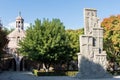 Armenian Genocide Memorial at Etchmiadzin Cathedral, Vagharshapat, Armenia Royalty Free Stock Photo