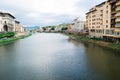 View of Arno river Florence Royalty Free Stock Photo