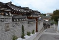 The view around -arguably- Seoul Old Town Royalty Free Stock Photo