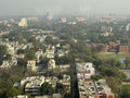 View around Connaught Place in Delhi, India Royalty Free Stock Photo