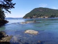 View of Active Pass from around Helen Point