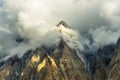 View around Passu village, Pakistan. Royalty Free Stock Photo