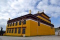 The view around Taktsa Temple in Zoige. Lucky that this place is Royalty Free Stock Photo