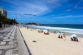 View of Arpoador Beach in Rio de Janeiro