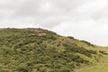 View of Arthur`s Seat in Holyrood Park in Edinburgh, Scotland Royalty Free Stock Photo