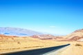 View from Artist`s Drive, Death Valley National Park, Inyo County, California, United States Royalty Free Stock Photo