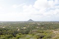 View on Aruba island in the Caribbean