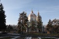 View at Ascension Cathedral, Almaty, Kazakhstan Royalty Free Stock Photo