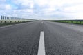 View of asphalt highway without transport Royalty Free Stock Photo