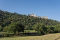 View of Assisi old church in the early morning, Umbria, Italy Royalty Free Stock Photo