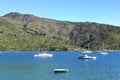 Boats and yachts, Marlborough Sounds, New Zealand.