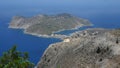 View of Assos Village on Kefalonia Island Greece Royalty Free Stock Photo