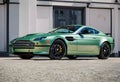 A view of an Aston Martin car Royalty Free Stock Photo