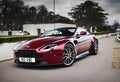 A view of an Aston Martin car Royalty Free Stock Photo